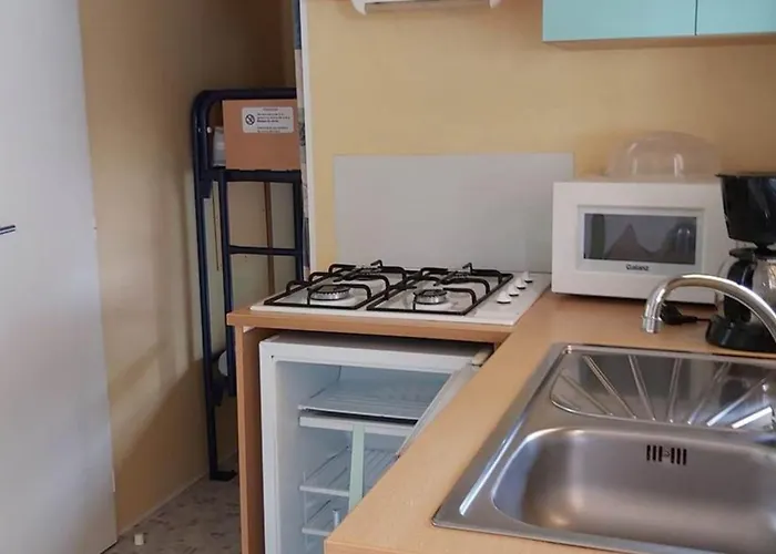 Campsite Mobil Avec Terrasse - 3 Pers. - Api-1-52-2036 *